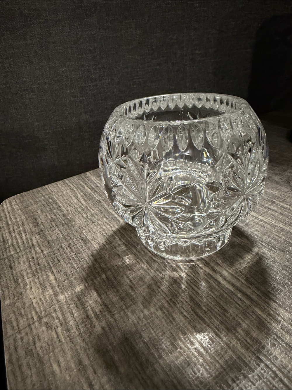 PARTYLITE #P7405 SALZBURG 24% LEAD CRYSTAL CANDLE HOLDER / 3 PC STACKABLE - Picture 8 of 11